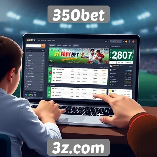 Interface intuitiva melhora experiência no 350bet